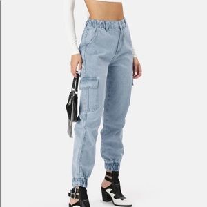 High waisted joggers. From Adika. Size xsmall